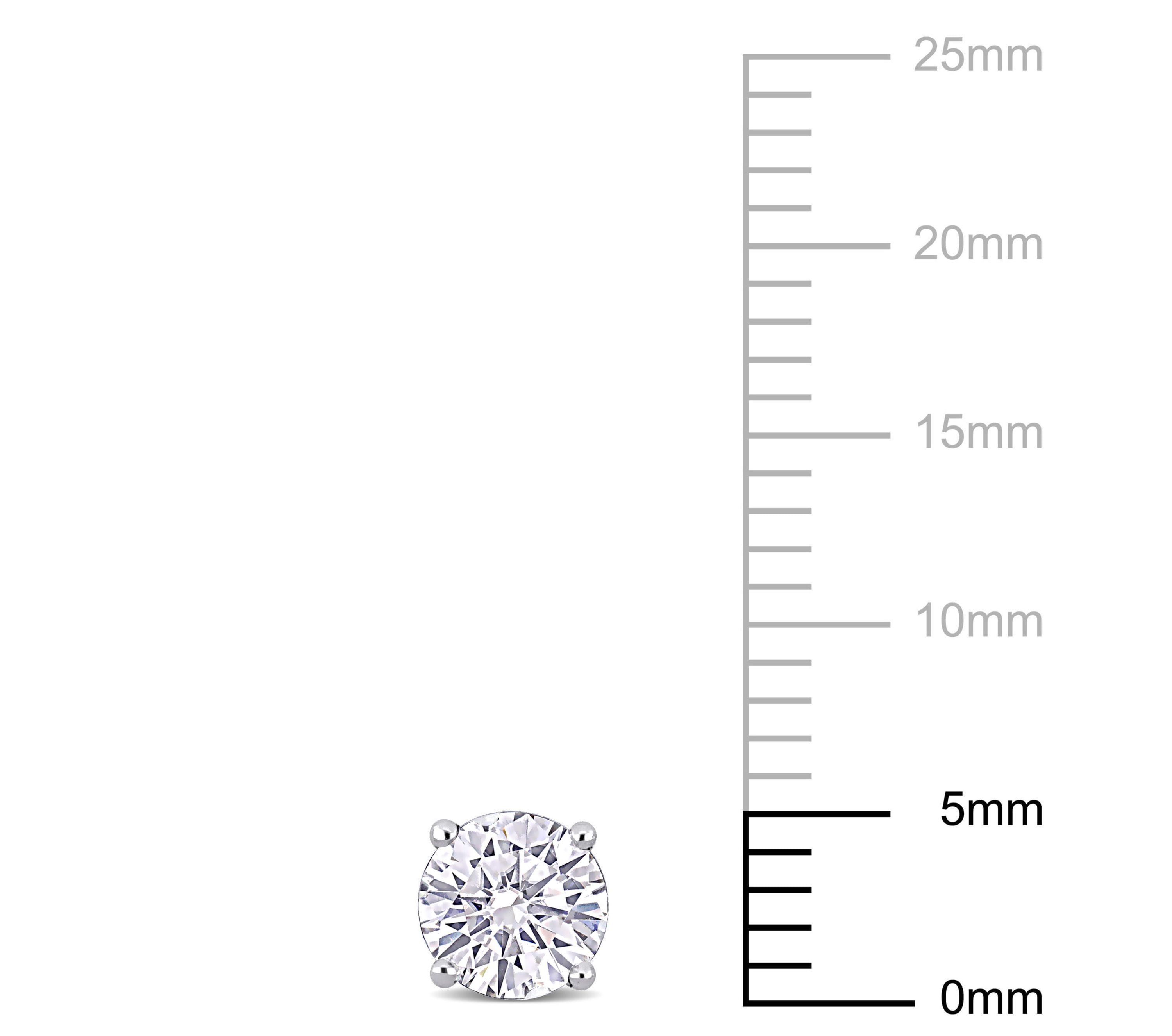 1 ct. t.w. Lab Grown Diamond Stud Post Earrings in 14K White Gold