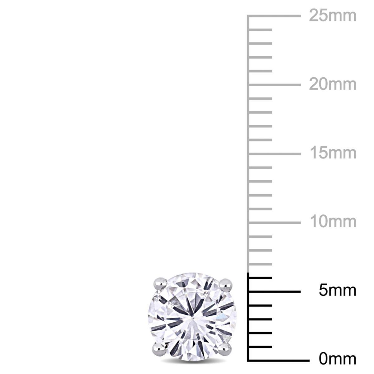 2 ct. t.w. Lab Grown Diamond Stud Post Earrings in 14K White Gold