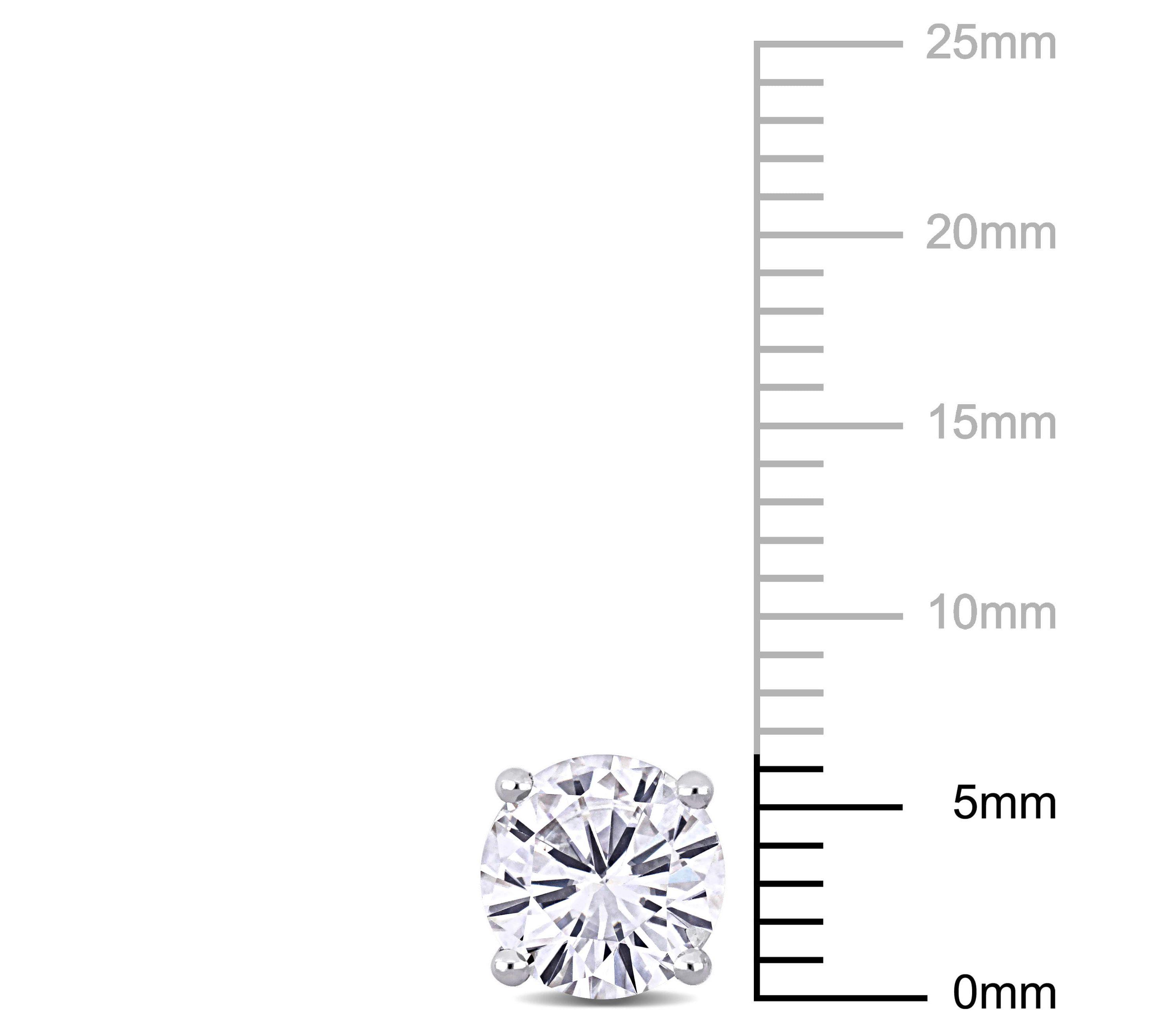 2 ct. t.w. Lab Grown Diamond Stud Post Earrings in 14K White Gold