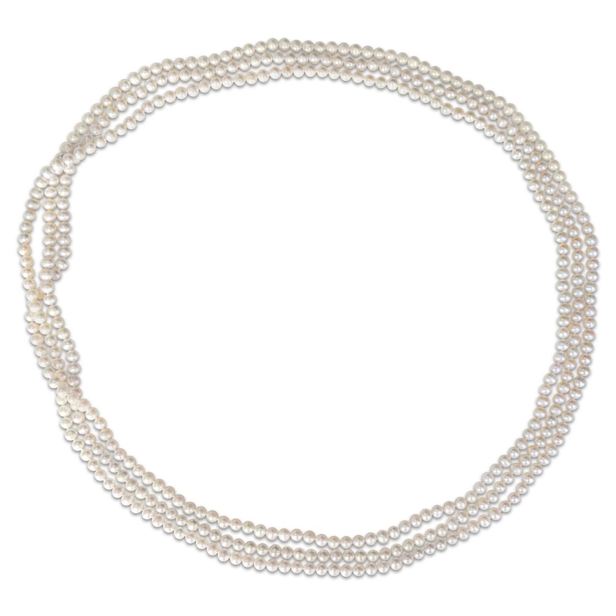 5.5-6mm Freshwater Cultured Pearl Endless Necklace