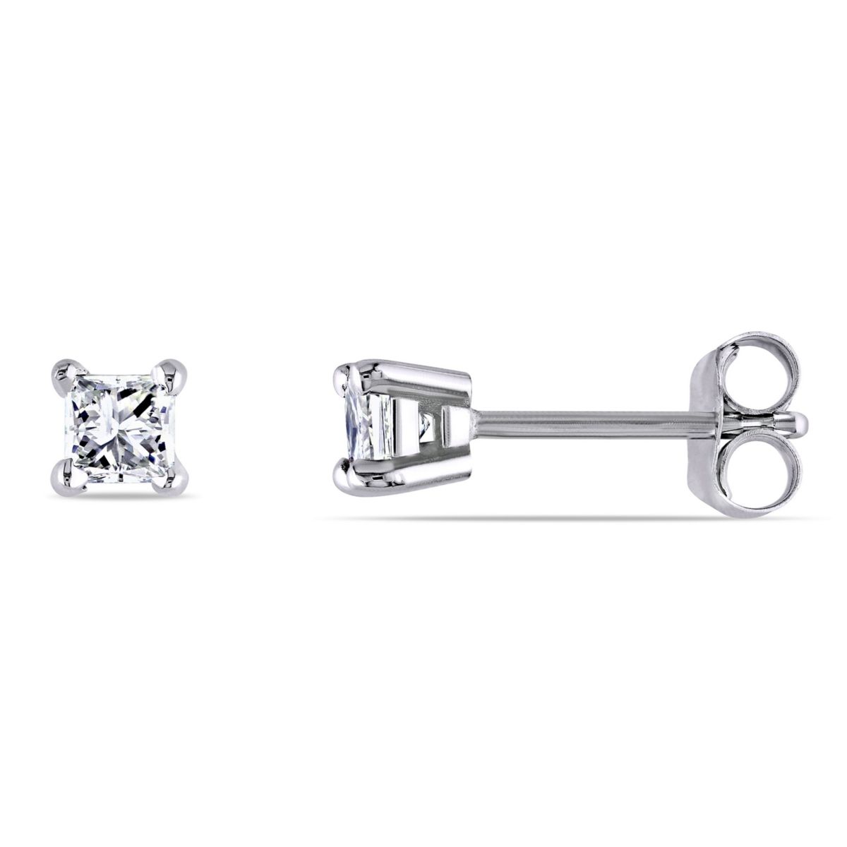 1/3 ct. t.w. Diamond Stud Earrings in 14K White Gold
