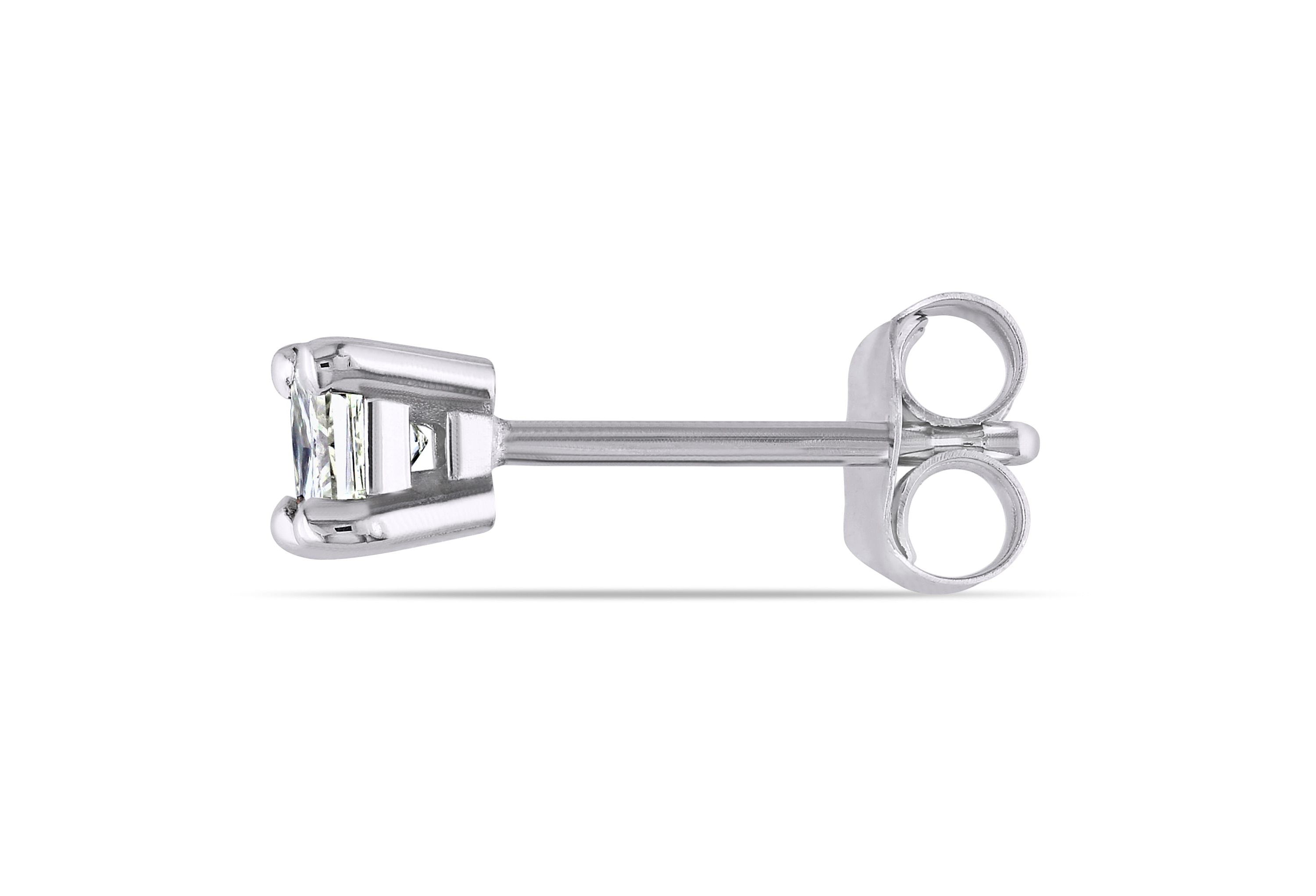 1/3 ct. t.w. Diamond Stud Earrings in 14K White Gold