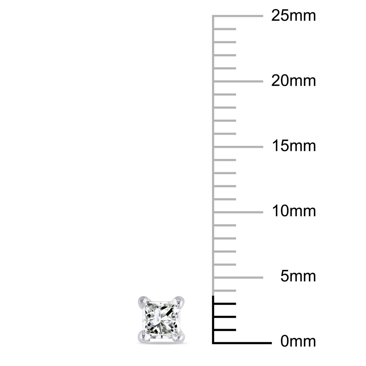 1/3 ct. t.w. Diamond Stud Earrings in 14K White Gold