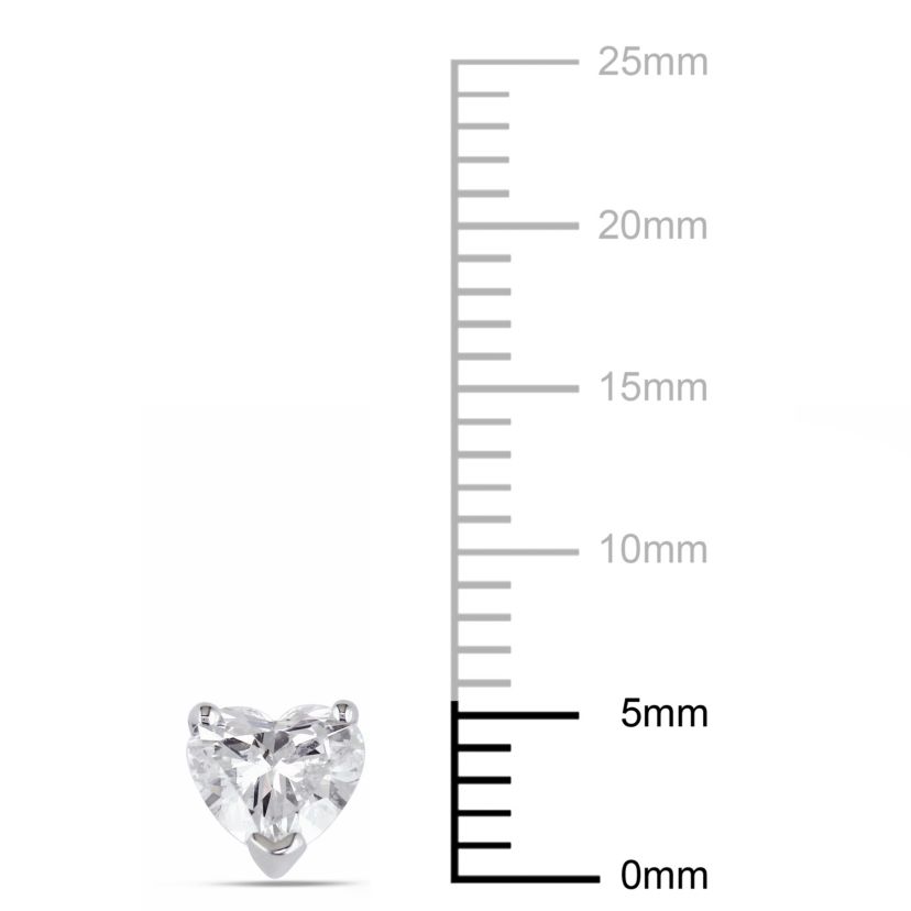 1 ct. t.w. Diamond Stud Earrings in 14K White Gold