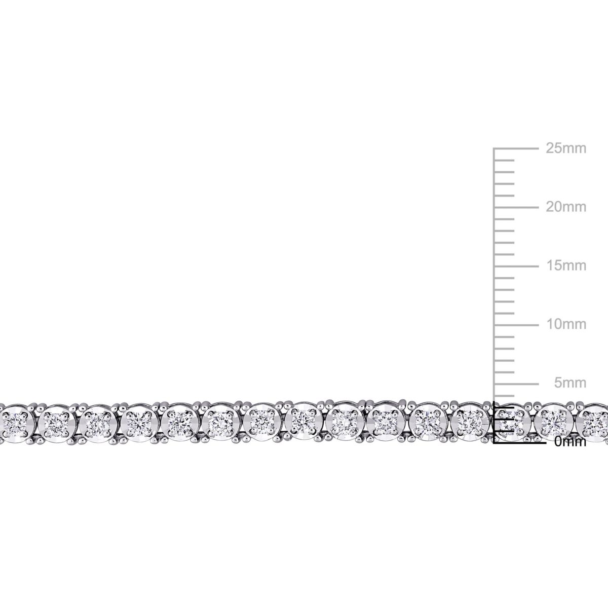 7 ct. t.w. Diamond Tennis Necklace in 14K White Gold