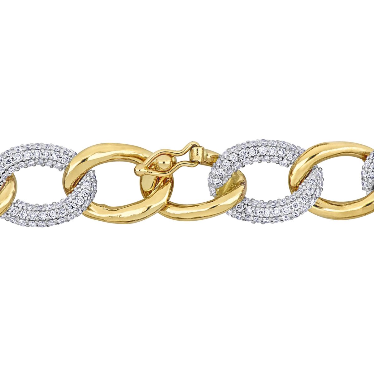 2.40 ct. t.w. Diamond Link Bracelet in 14K Two-Tone Gold
