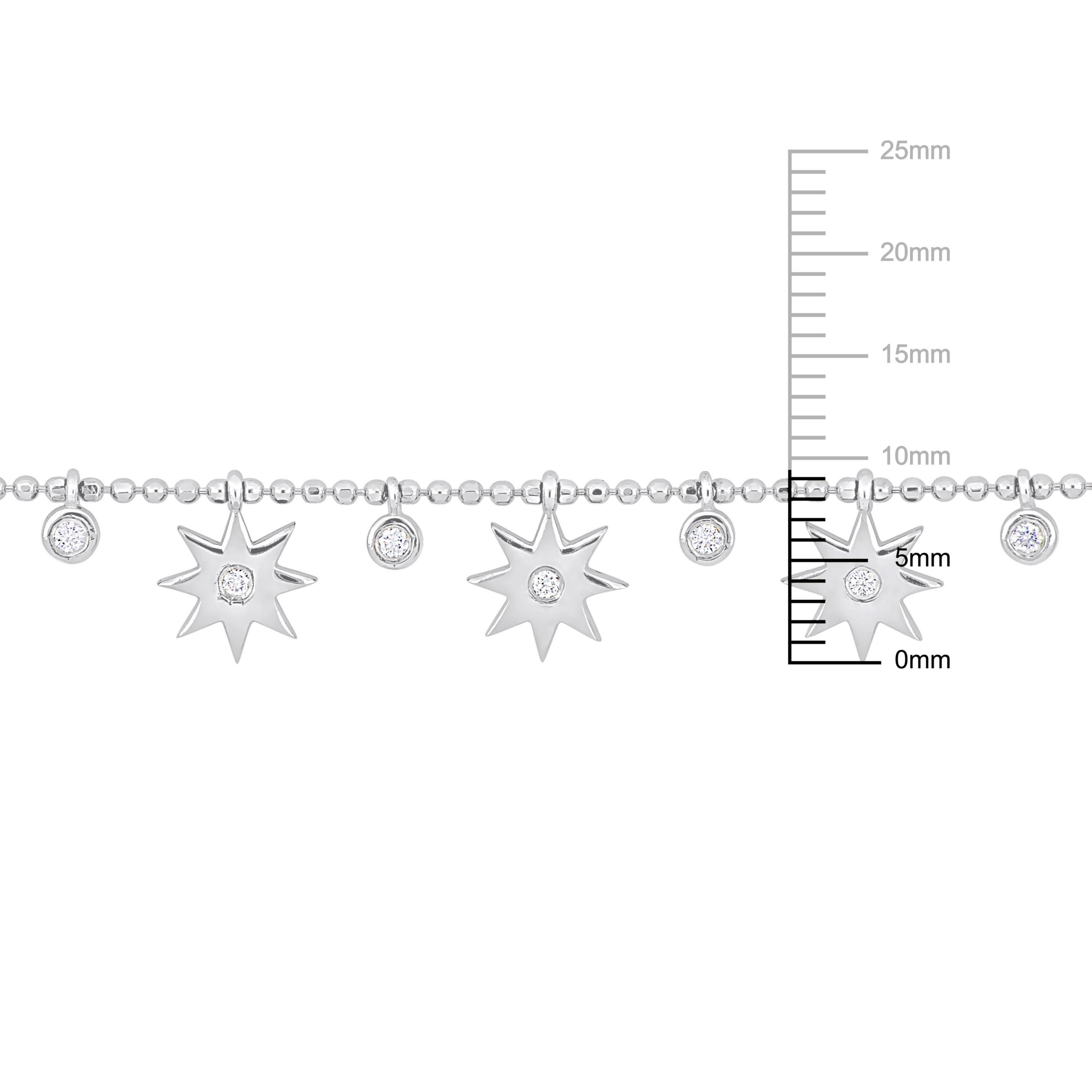 1/5 ct. t.w. Diamond Necklace in 14K White Gold