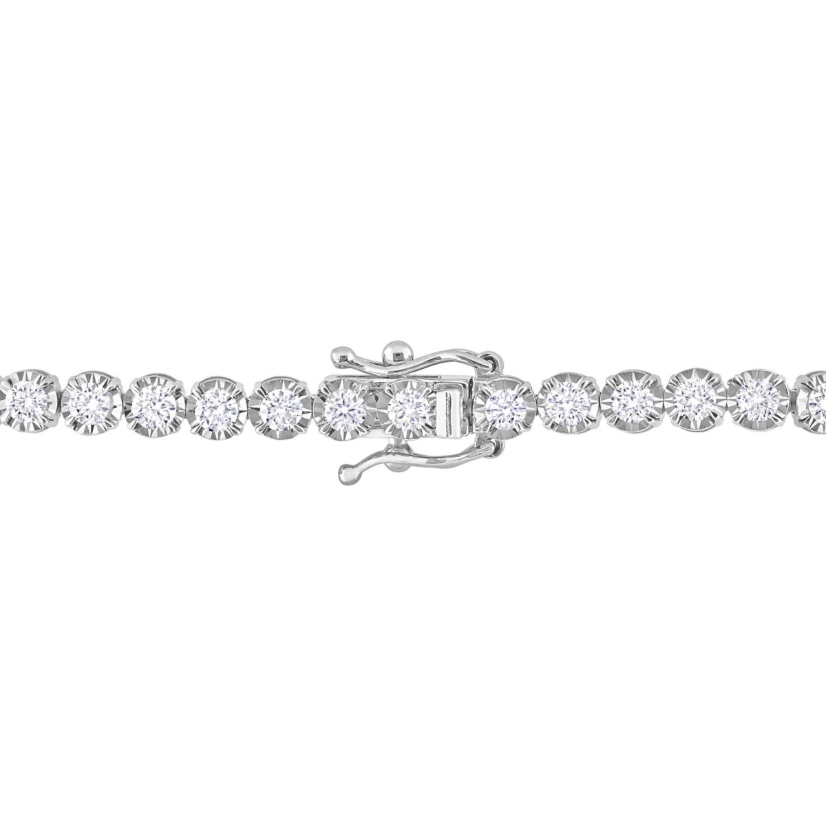 2.64 ct. t.w. Diamond Tennis Bracelet in 14K White Gold, 7"