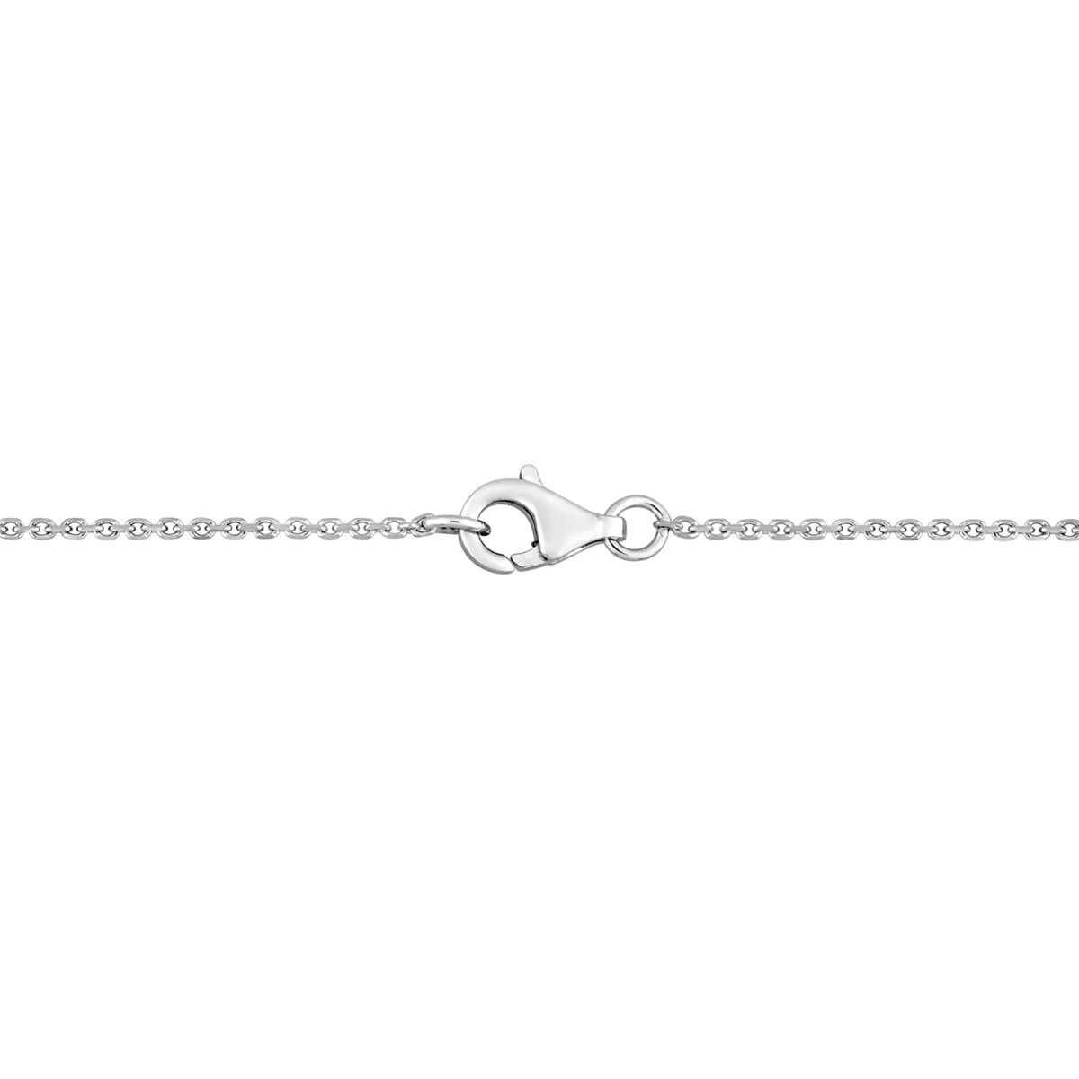 2 ct. t.w. Diamond Bar Necklace in 14K White Gold, 18"