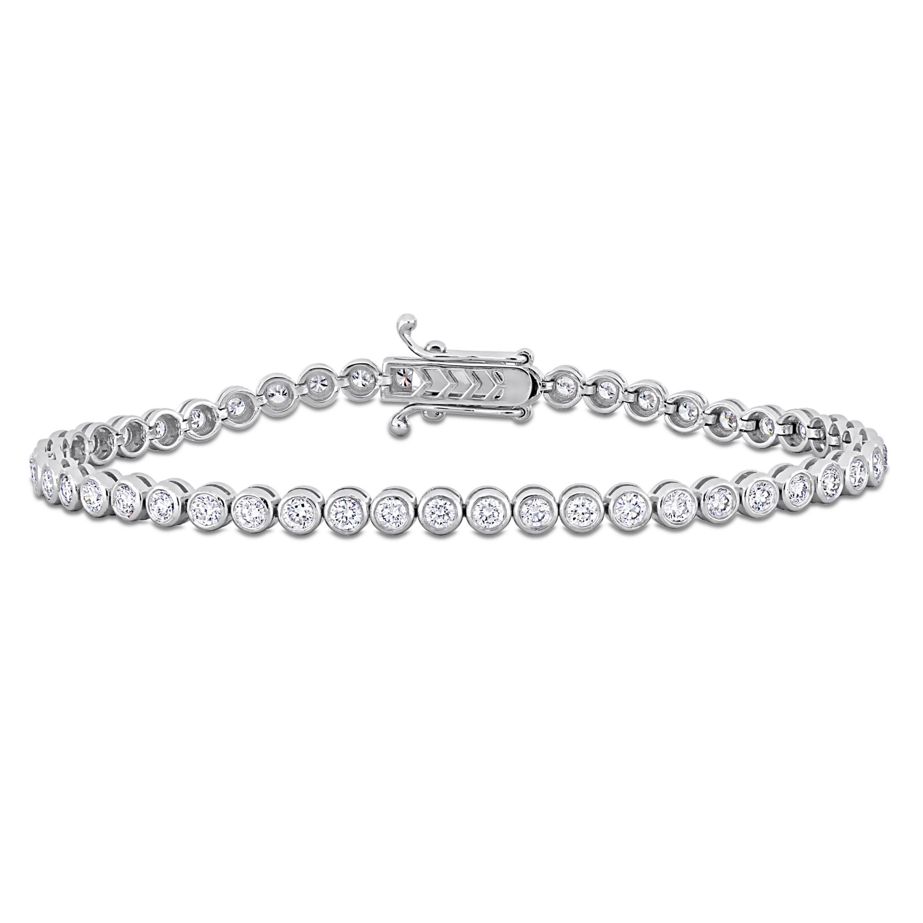 2.64 ct. t.w. Diamond Tennis Bracelet in 14K White Gold, 7"
