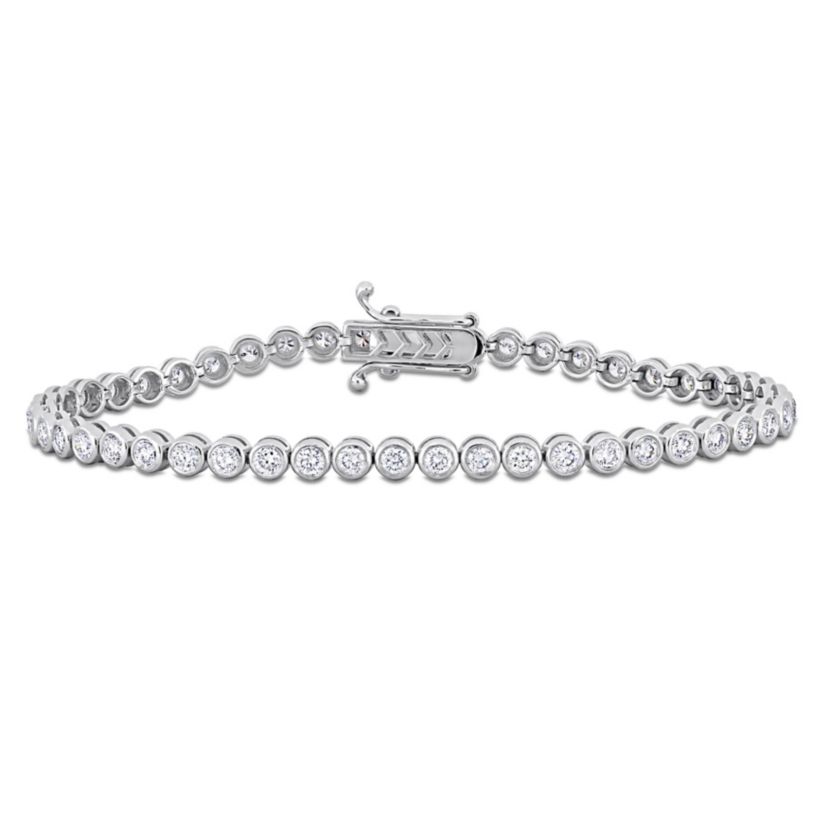 2.64 ct. t.w. Diamond Tennis Bracelet in 14K White Gold, 7"