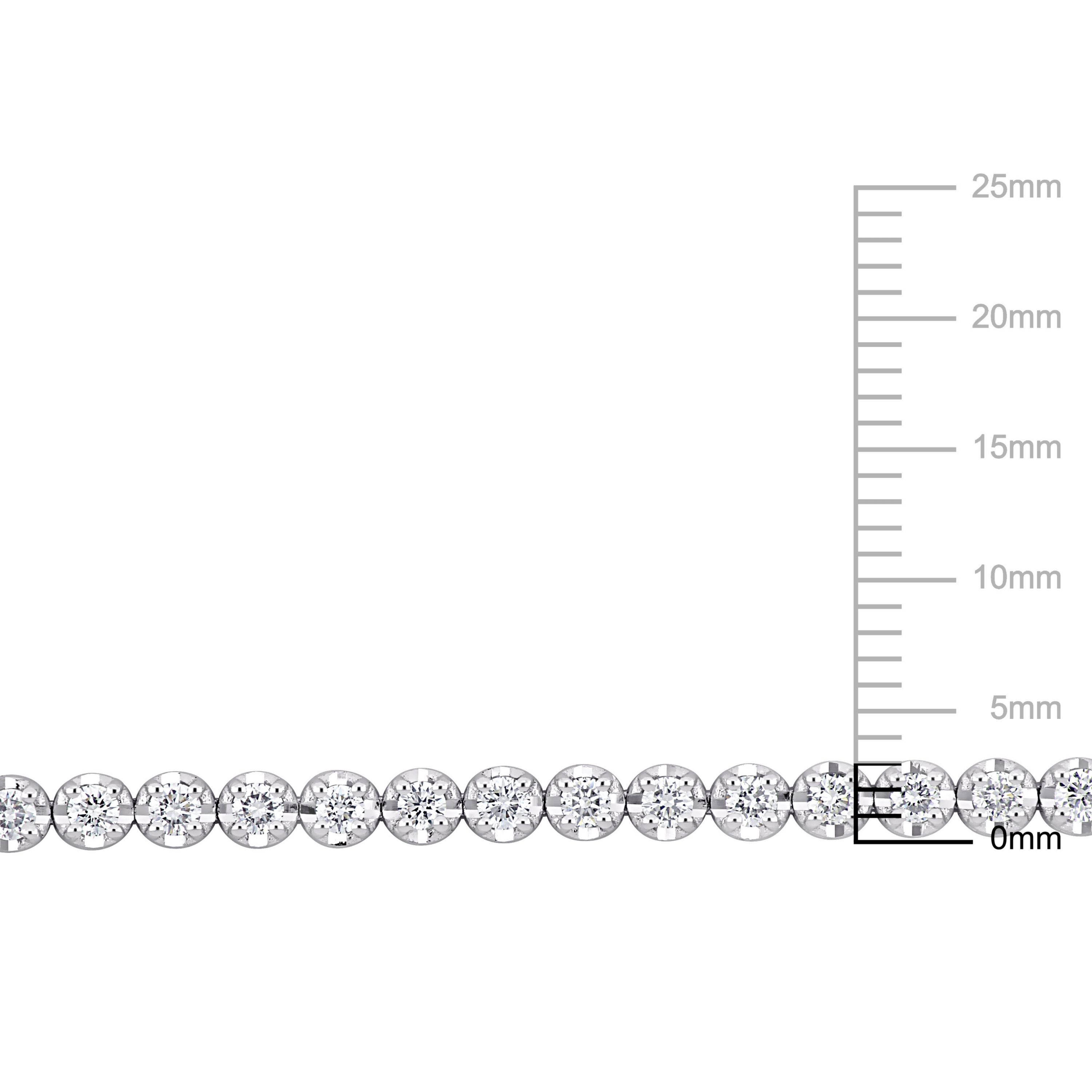 1.56 ct. t.w. Diamond Tennis Bracelet in 14K White Gold, 7"
