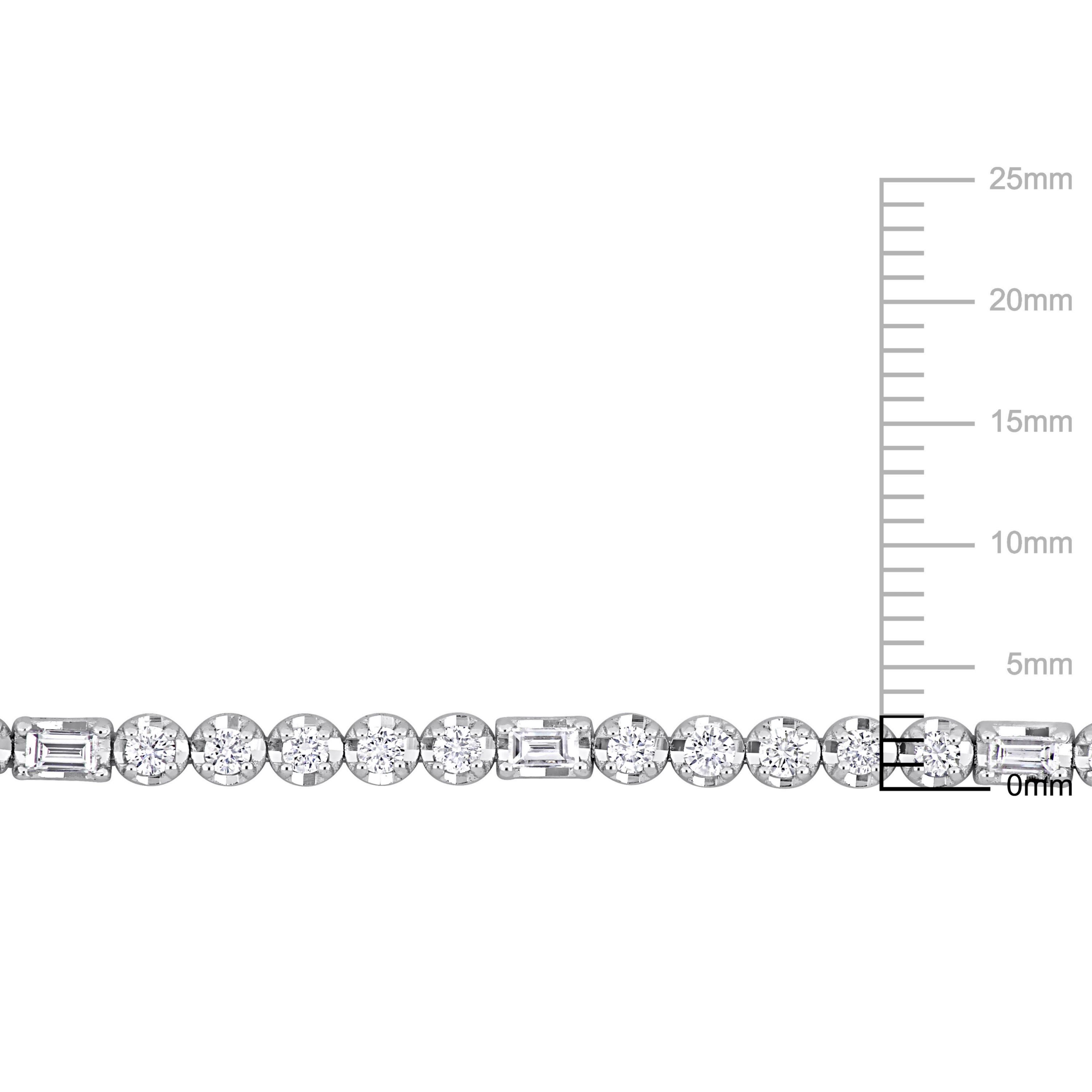1.70 ct. t.w. Diamond Tennis Bracelet in 14K White Gold, 7"