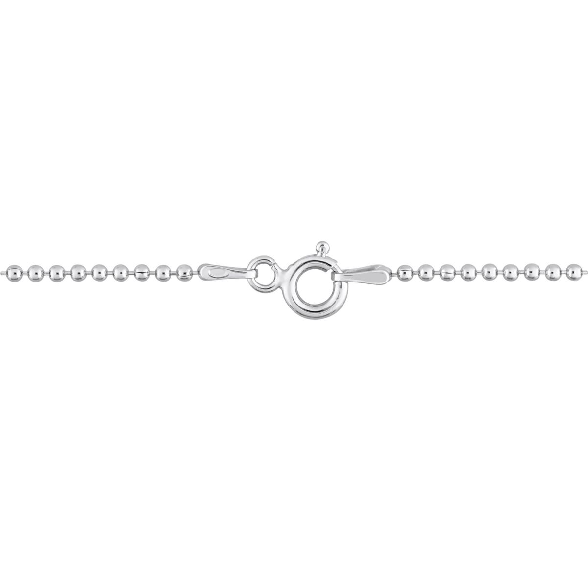 8-9mm Black Tahitian Cultured Pearl Station Necklace in Sterling Silver