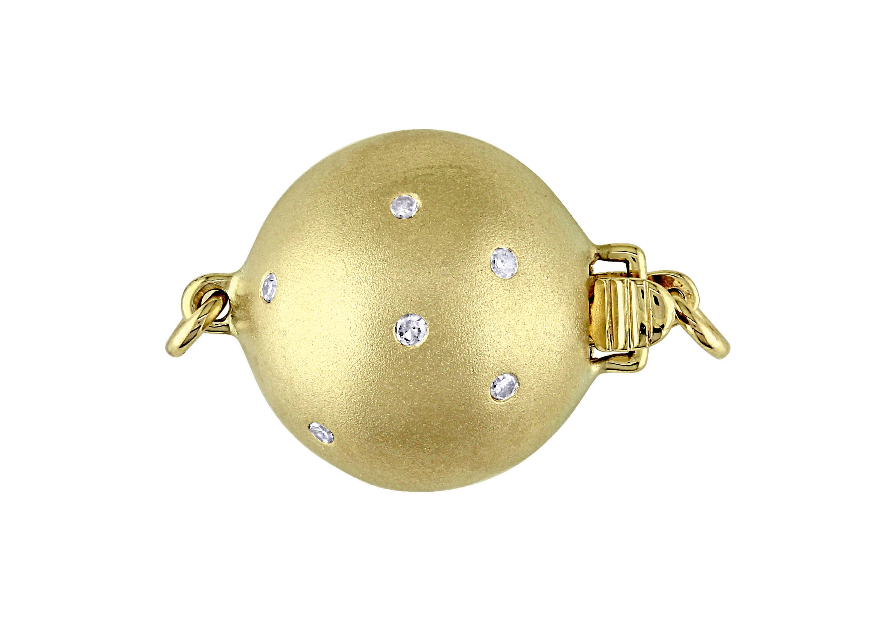 12-15mm Golden South Sea Cultured Pearl Necklace in 14K Yellow Gold