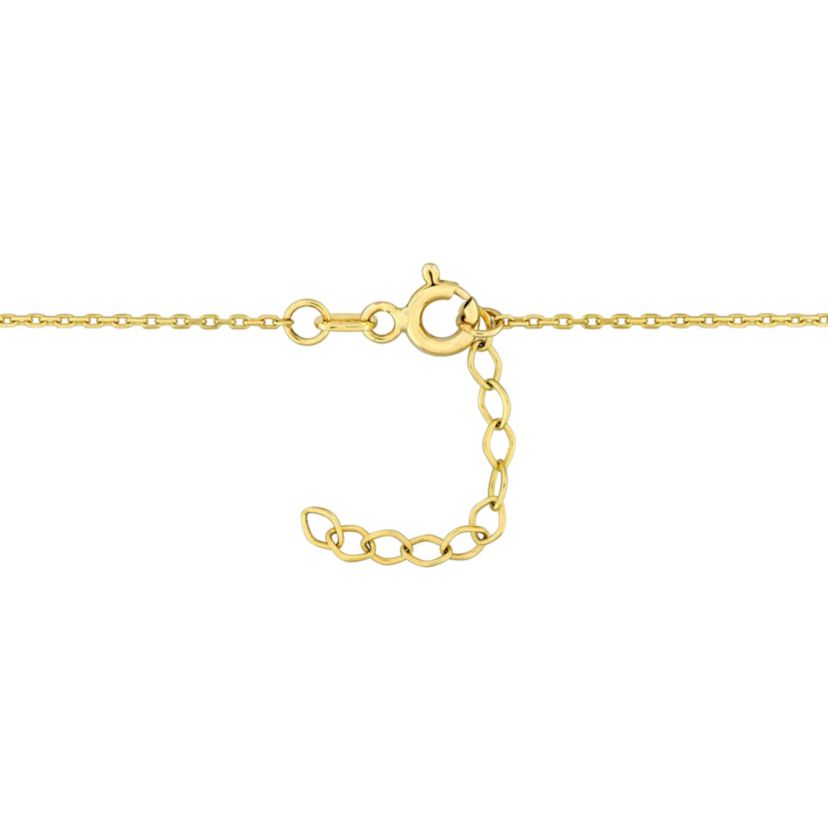 8-8.5mm Freshwater Cultured Pearl Heart Lariat Necklace in 10K Yellow Gold