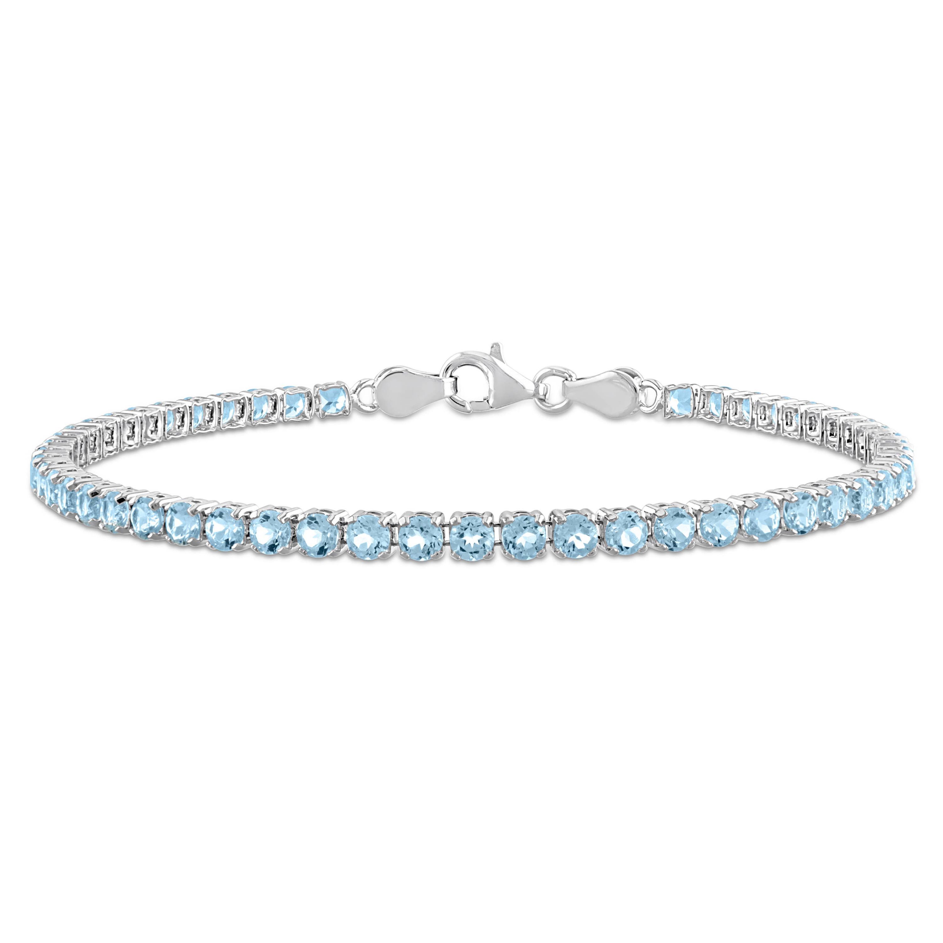 Sky Blue Topaz Bracelet in Sterling Silver