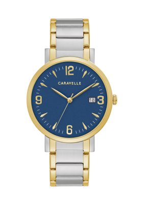 Caravelle New York Men's Dress Bracelet Watch
