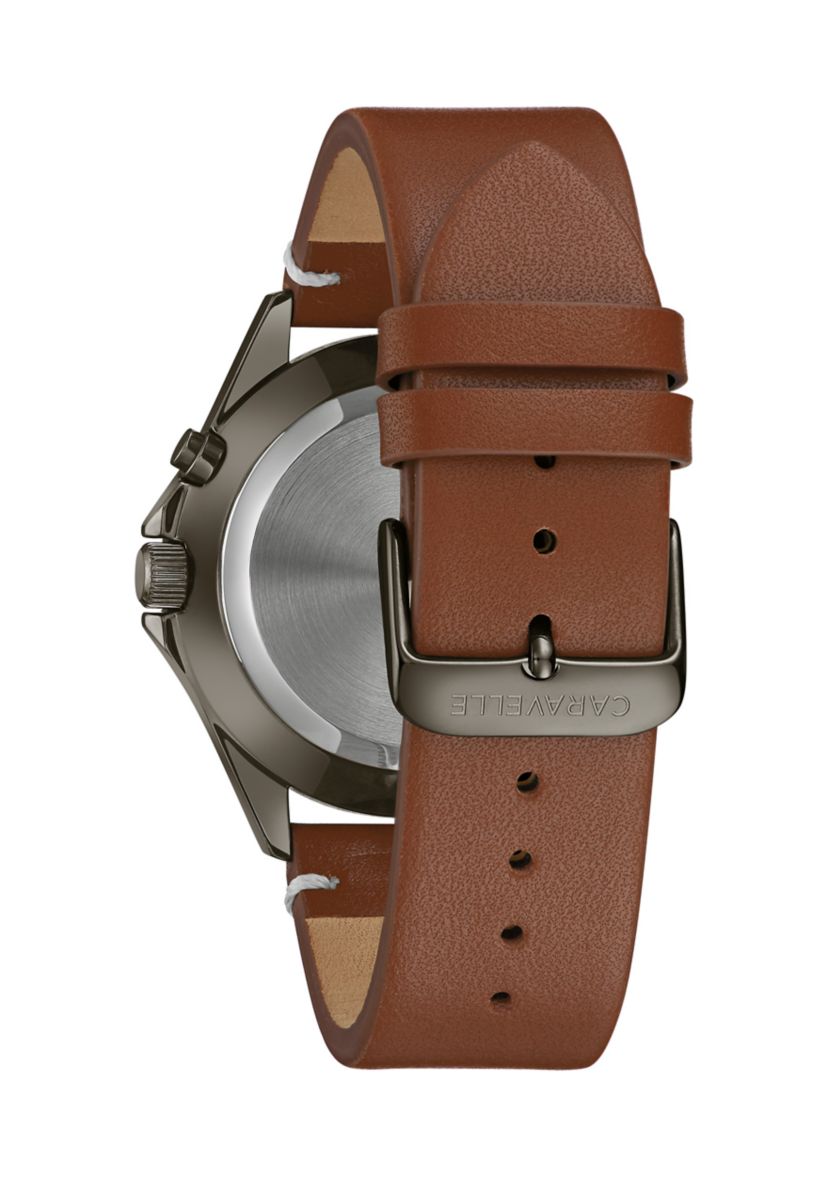 Mens Traditional Strap Watch