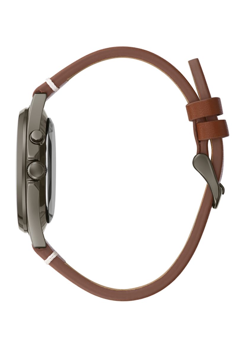 Mens Traditional Strap Watch