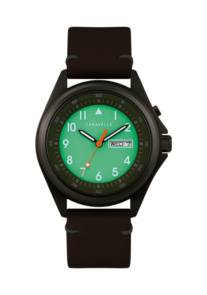 Mens Traditional Strap Watch