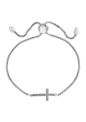 Effy Sterling Silver Diamond Bracelet