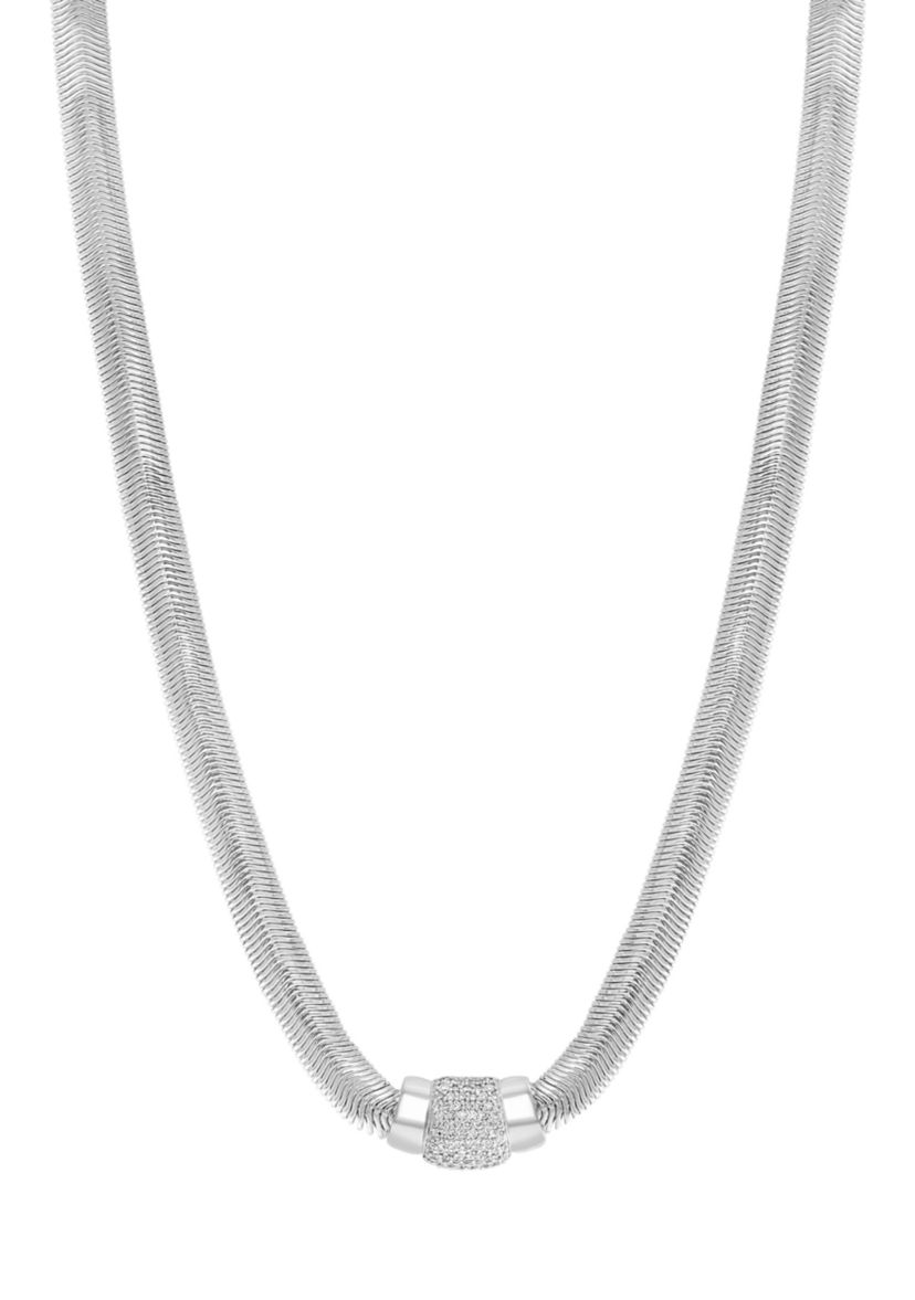 3/8 ct. t.w. Diamond Necklace in Sterling Silver