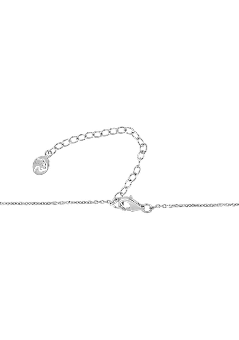 1/8 ct. t.w. Diamond Horseshoe Necklace in Sterling Silver