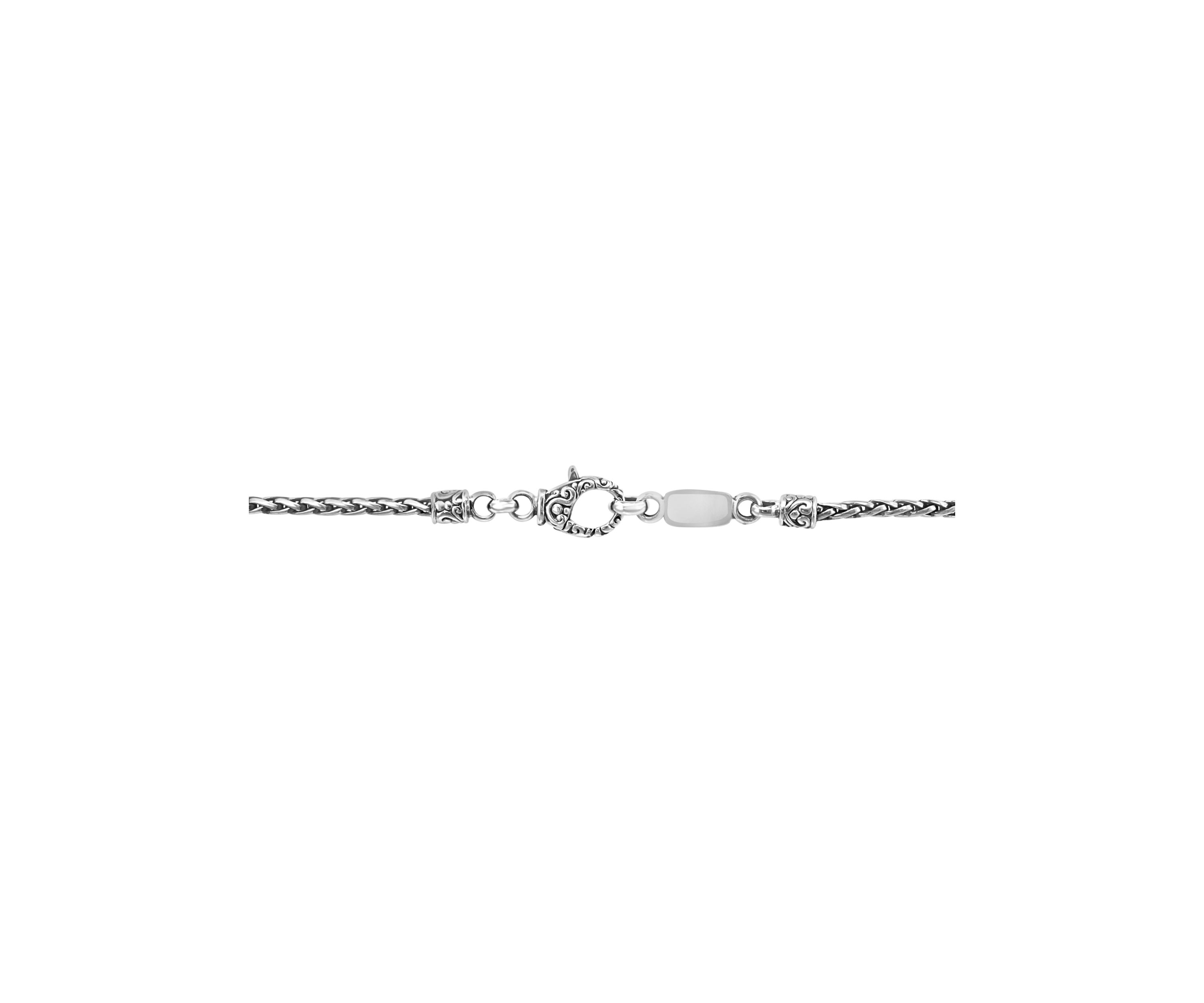 Sterling Silver/18K Yellow Gold Diamond Pendant Necklace