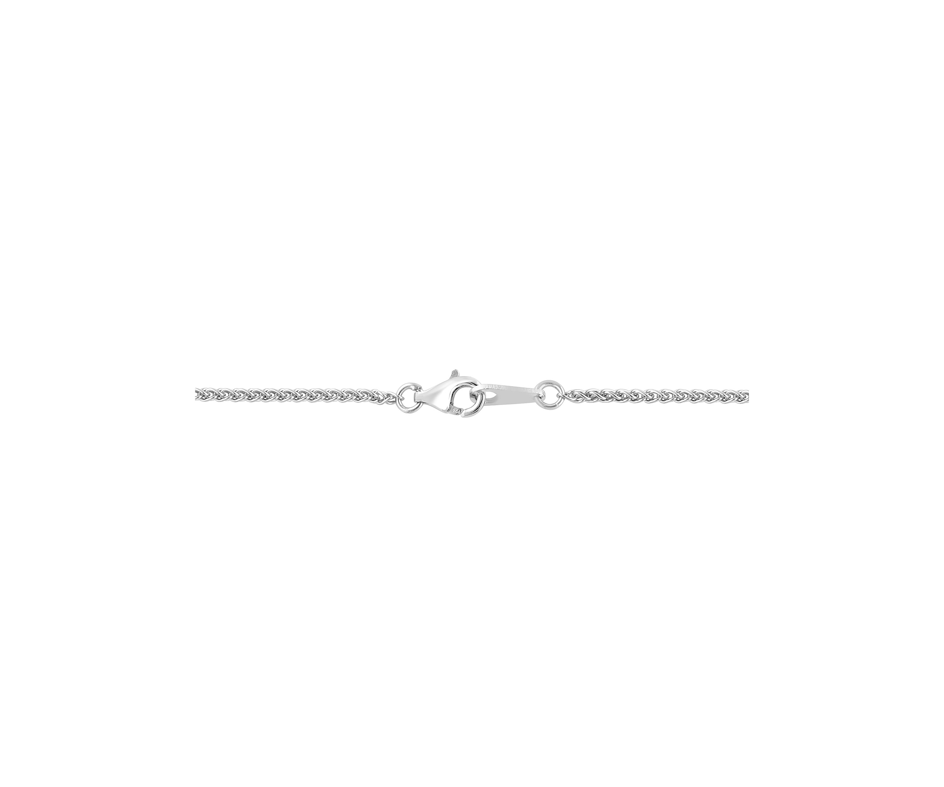 Diamond and Citrine Pendant Necklace in Sterling Silver and 14K Yellow Gold
