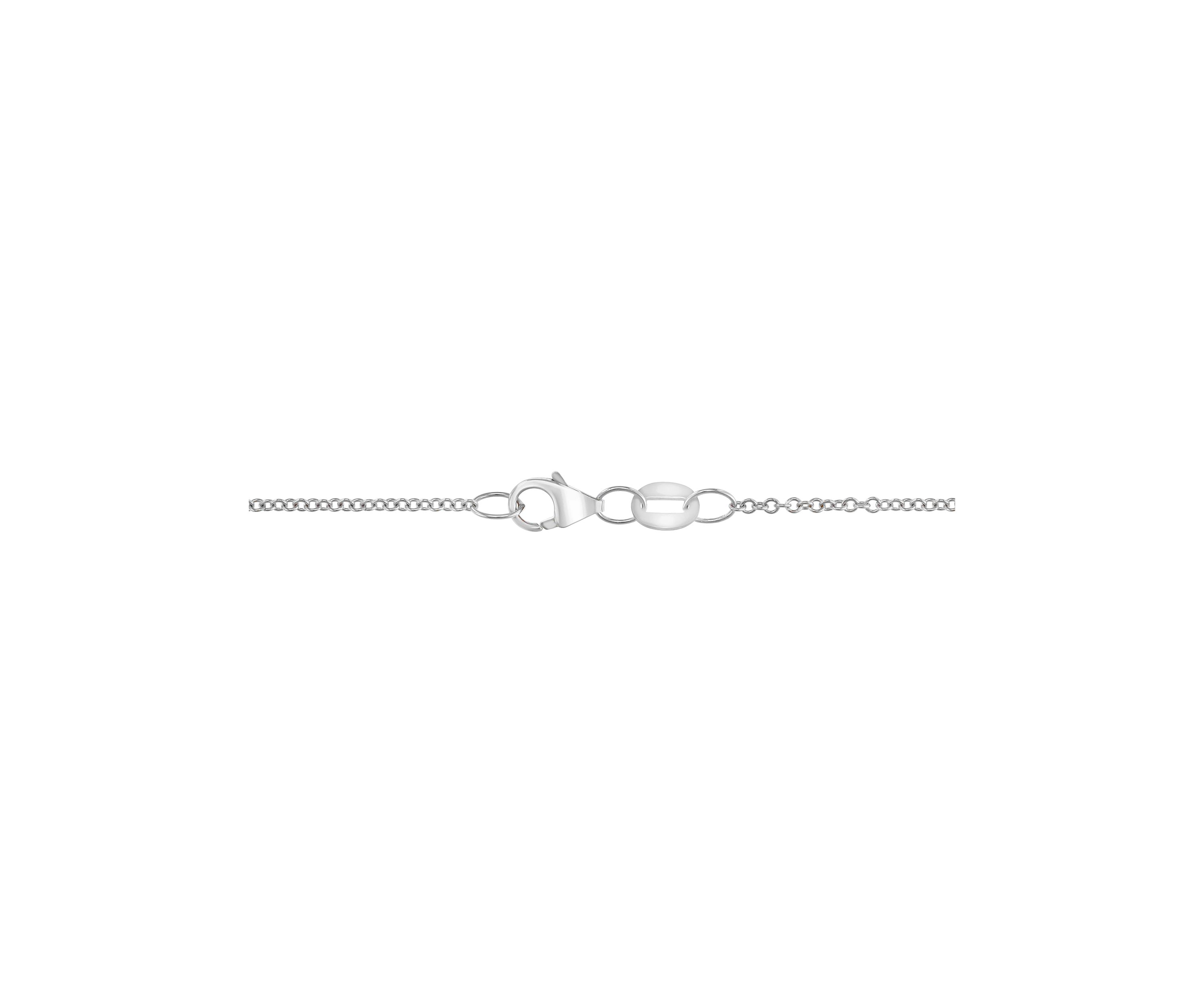 Diamond Cross Pendant Necklace in Sterling Silver