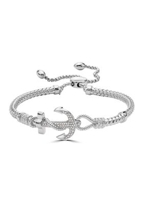 1/6 ct. t.w. Diamond Bracelet in Sterling Silver $560.00