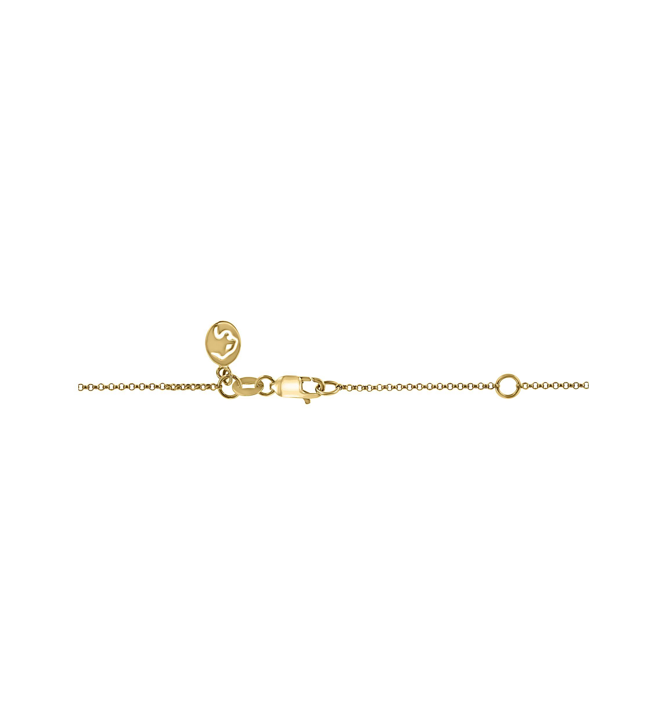 Diamond, Blue Topaz and London Blue Topaz Dragonfly Necklace in 14K Yellow Gold