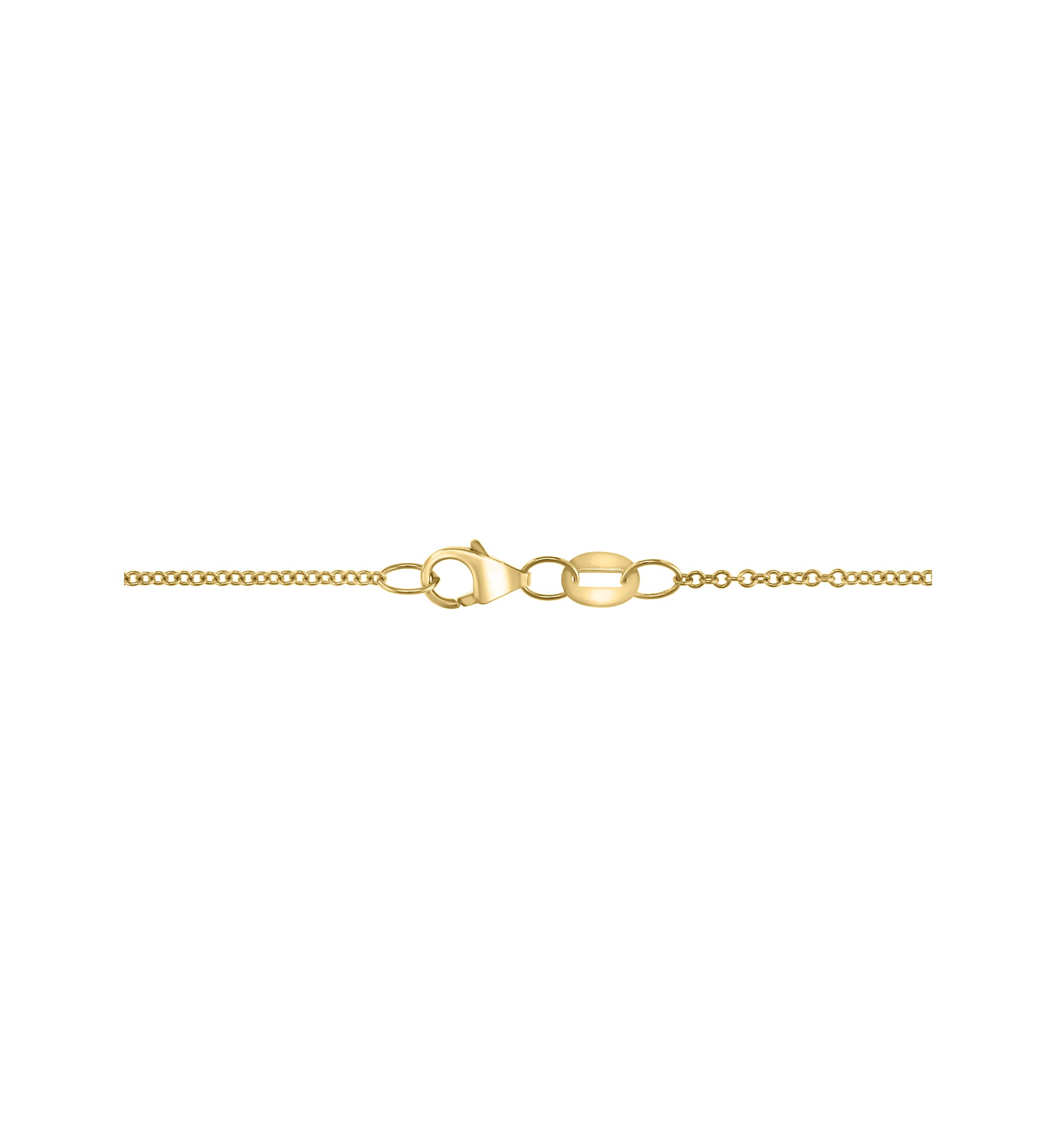 1/4 ct. t.w. Diamond and Citrine Pendant Necklace in 14K Yellow Gold