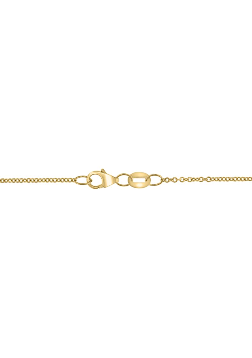 1/10 ct. t.w. Diamond, Black Diamond, and Turquoise Crab Pendant Necklace in 14K Yellow Gold