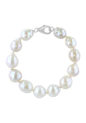 Effy Freshwater Baroque Pearl 7" Bracelet in Sterling Silver, 7 in