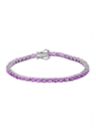 8.2 ct. t.w. Natural Amethyst Bracelet in Sterling Silver 