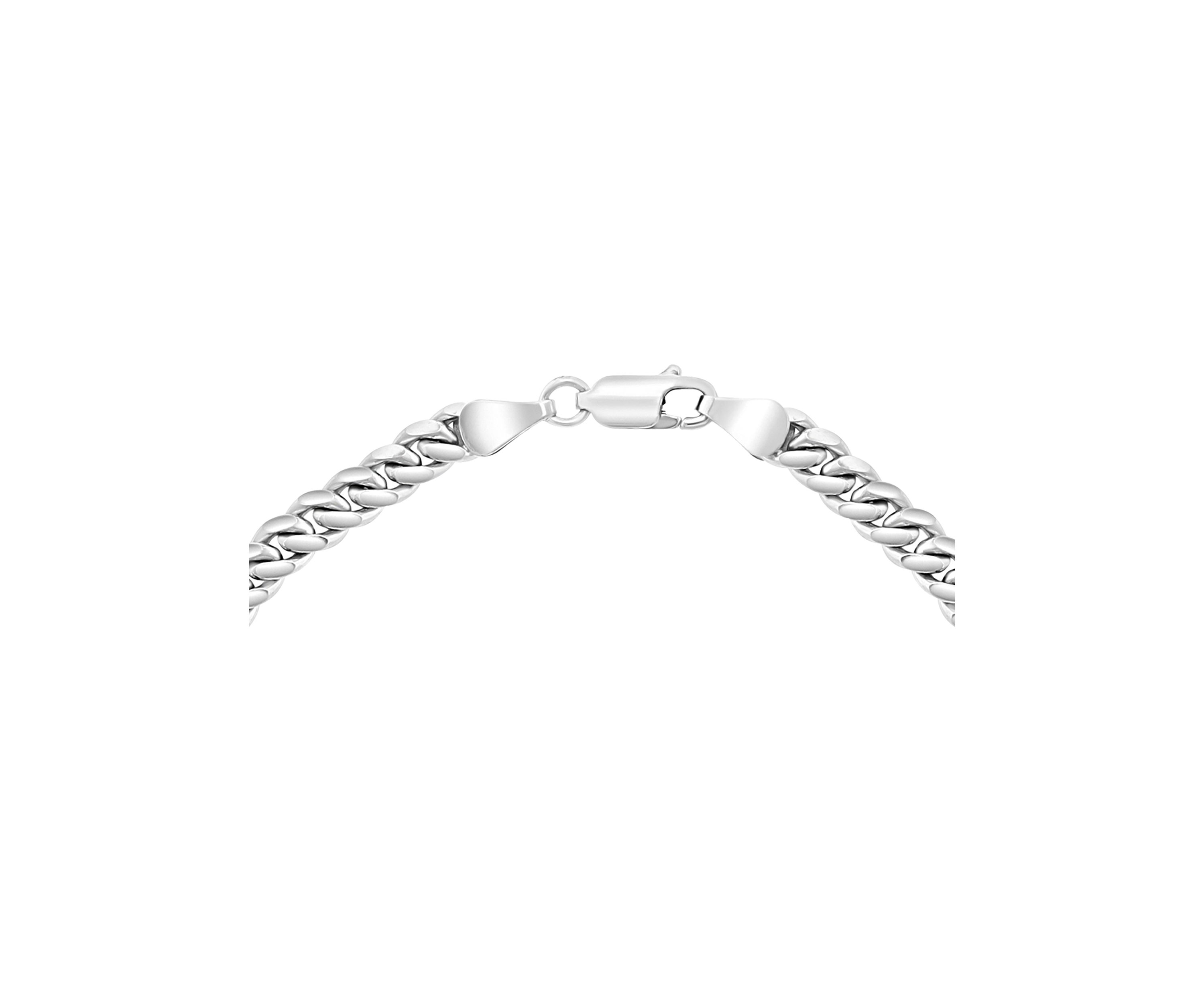 Mens Sterling Silver  8.5 Inch Link Bracelet