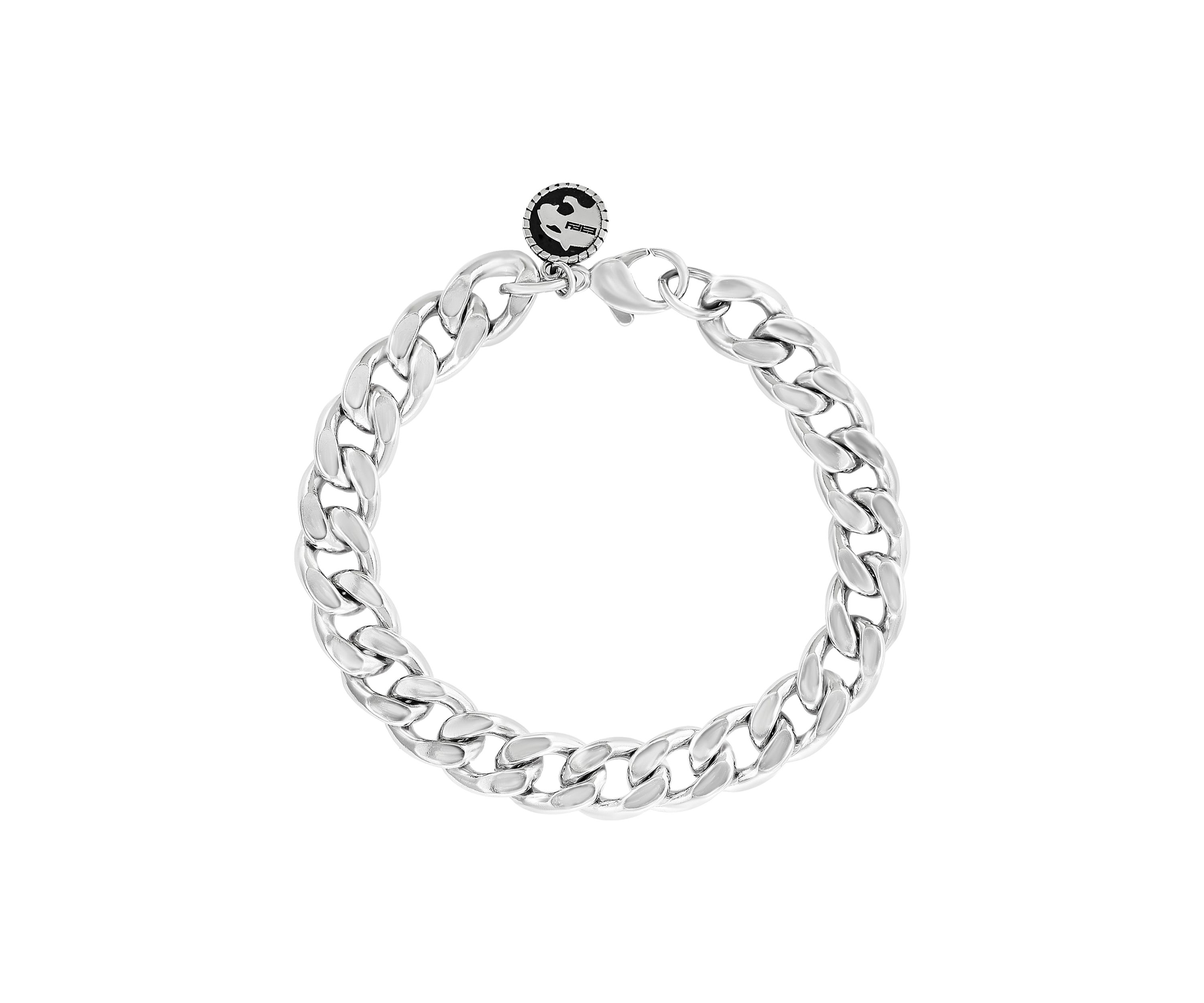 Mens Sterling Silver 8.5 Inch Link Bracelet 
