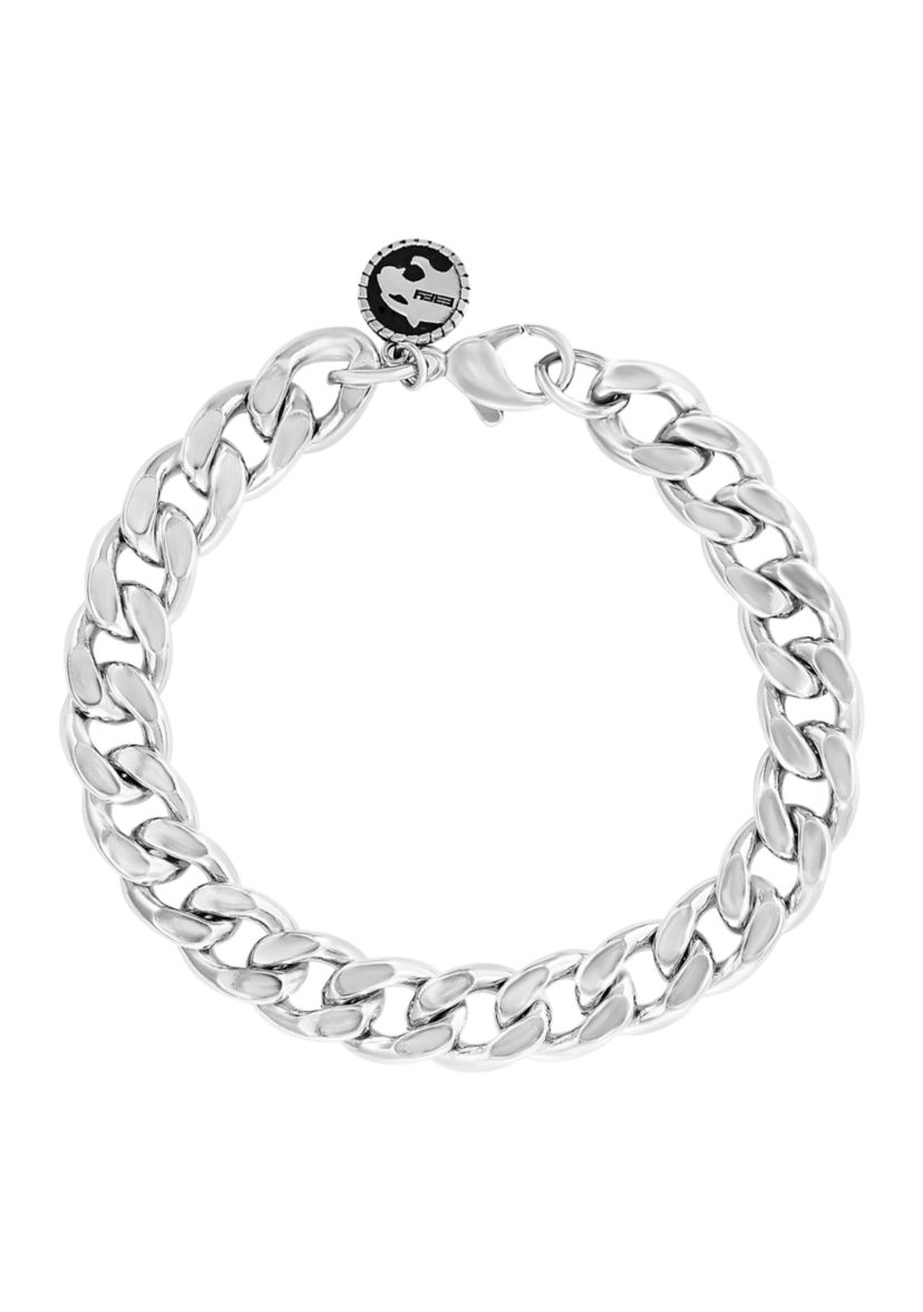 Mens Sterling Silver 8.5 Inch Link Bracelet 