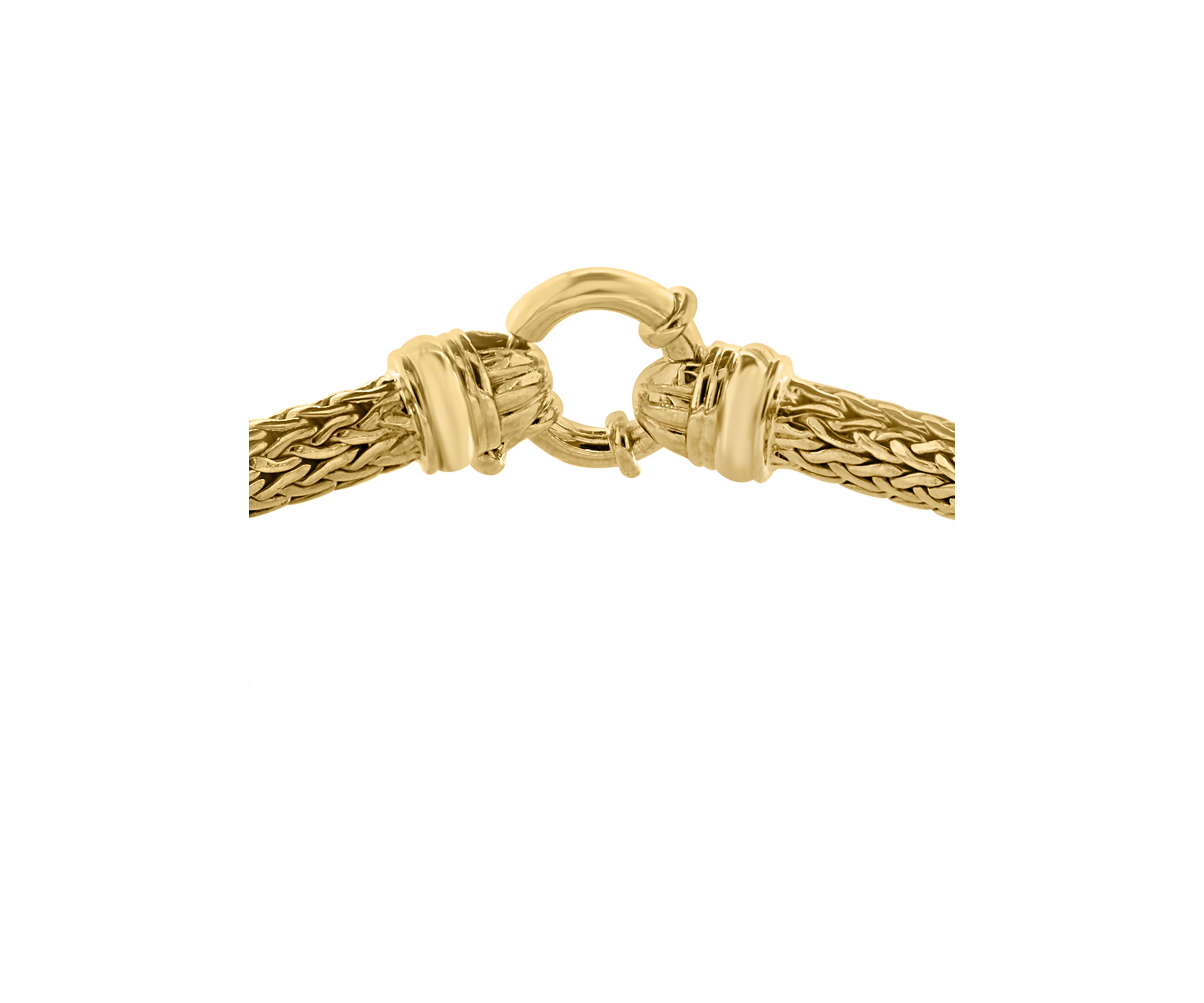 Sterling Silver/Gold Plated 1/2 ct. t.w. Diamond Bracelet 