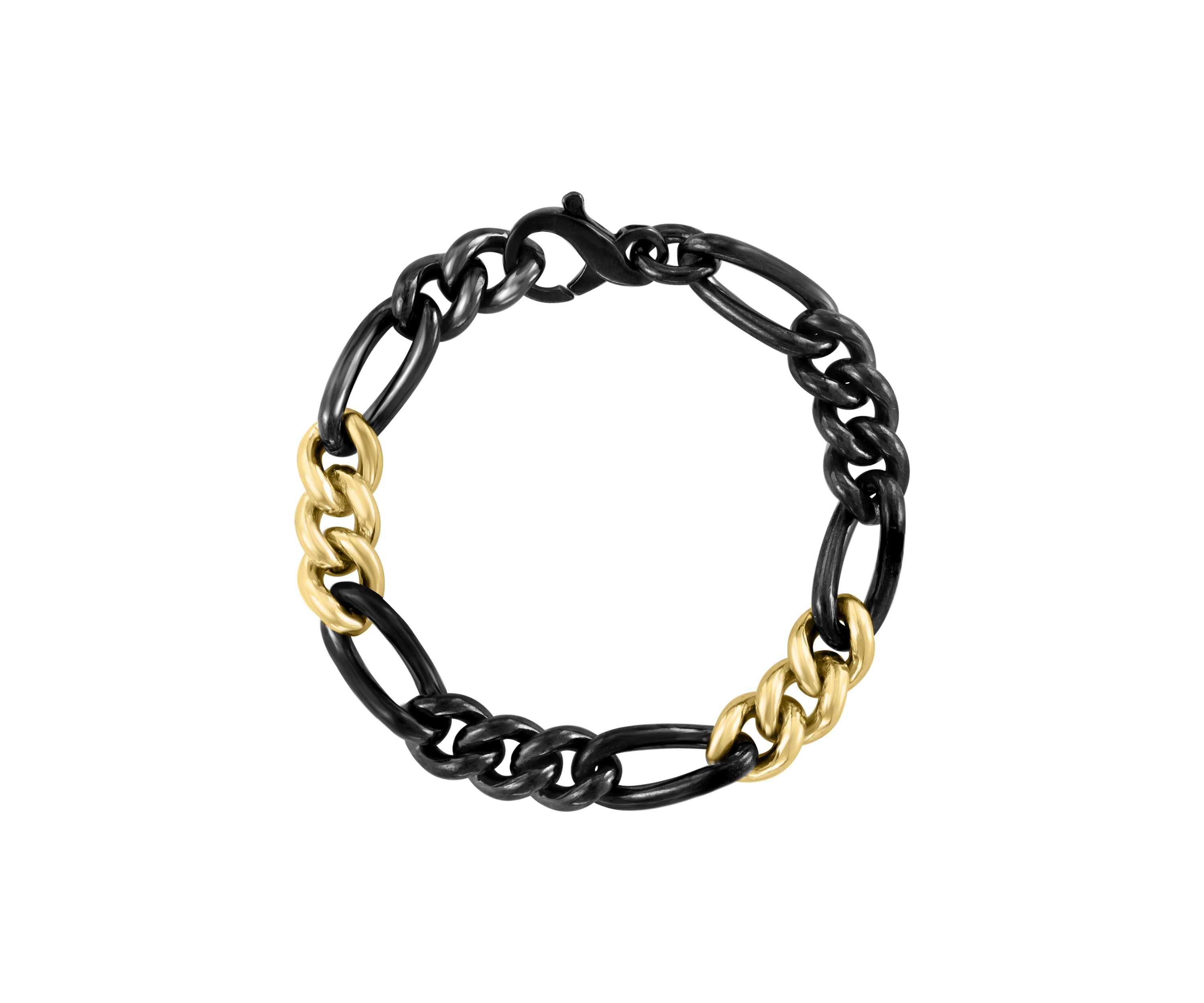 Sterling Silver/Gold Plated Bracelet