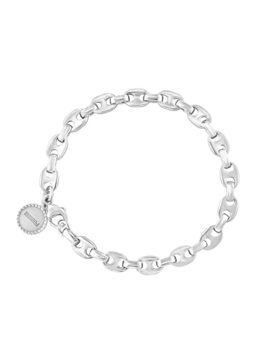 Mens Mariner Chain Bracelet in Sterling Silver