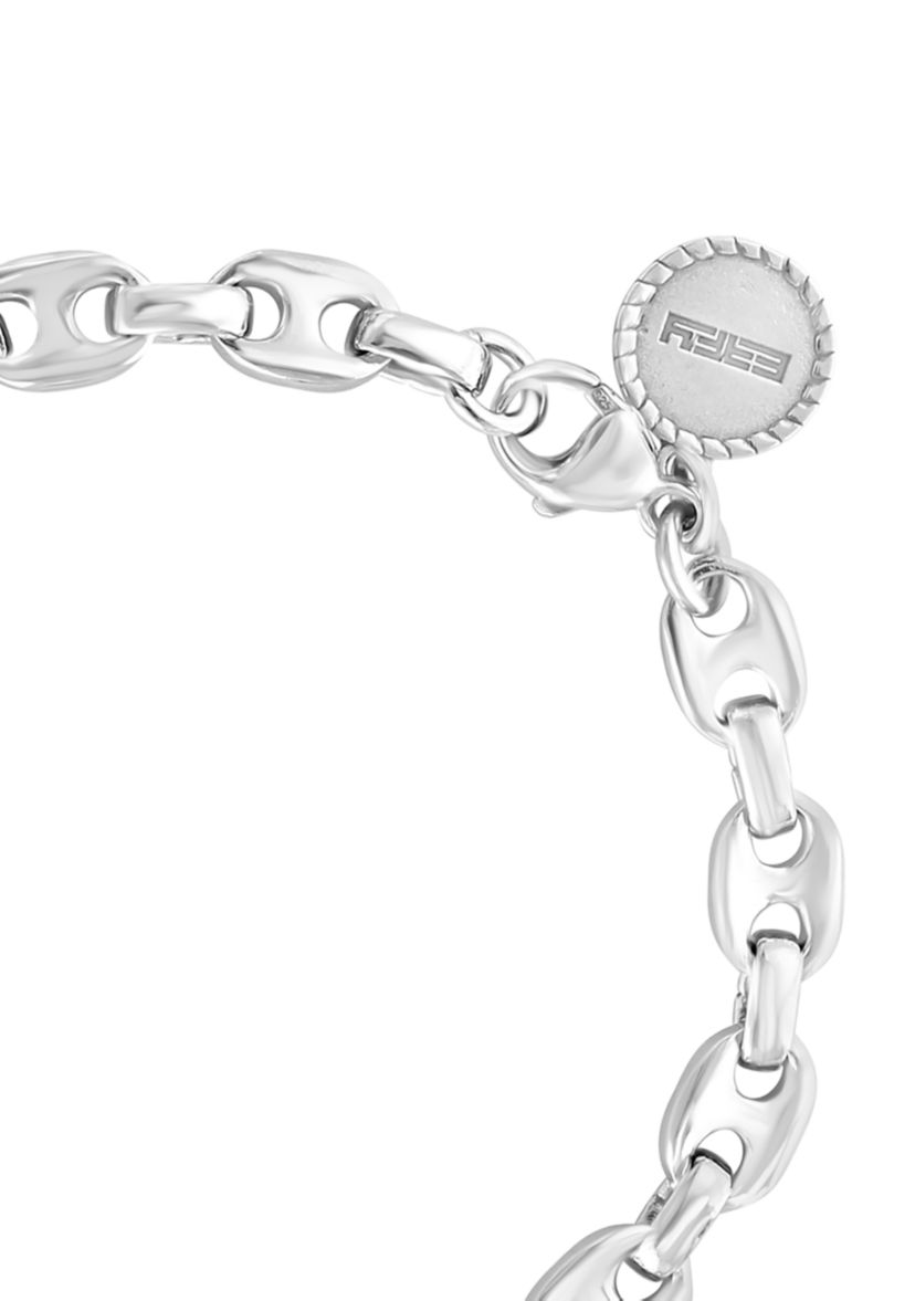 Mens Mariner Chain Bracelet in Sterling Silver