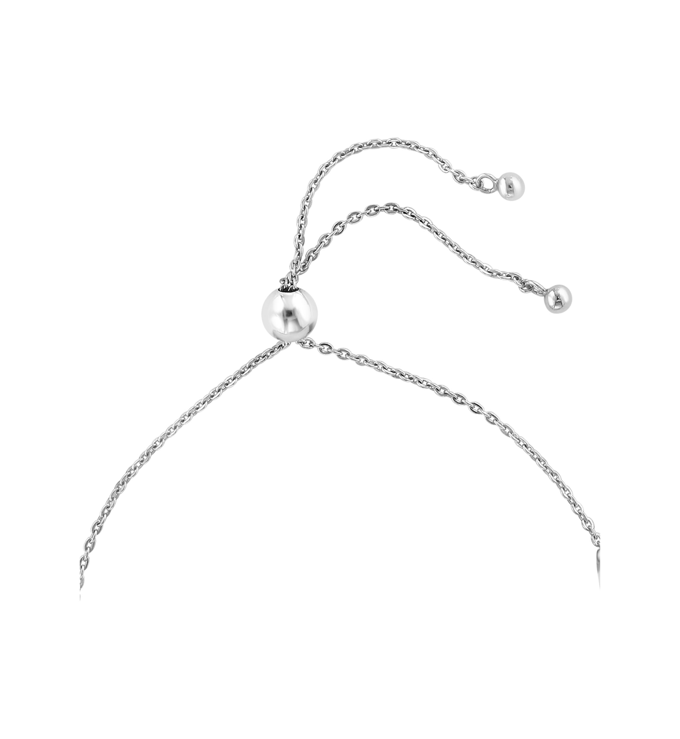 Sterling Silver Multi Bolo Bracelet