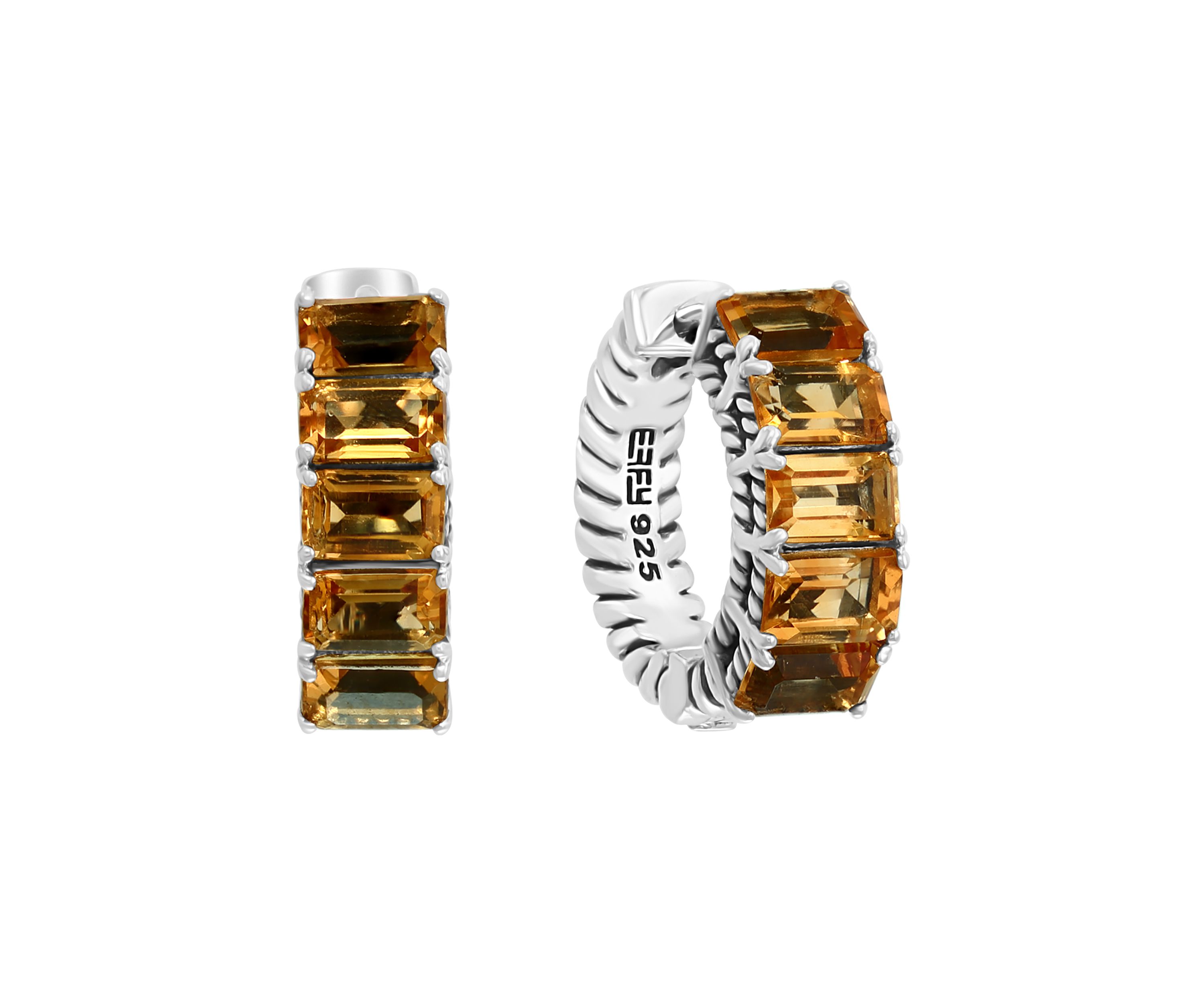 Sterling Silver Citrine Earrings