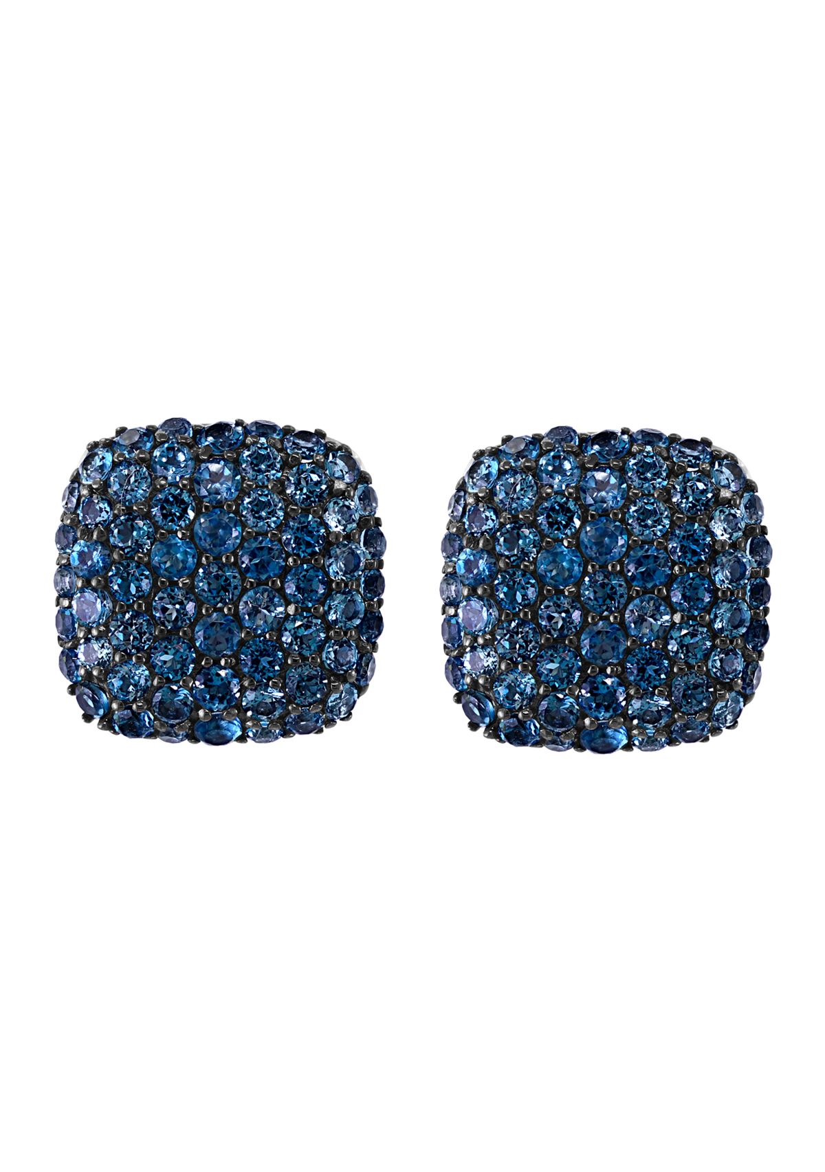  4.66 ct. t.w. Blue Topaz Earrings in Sterling Silver