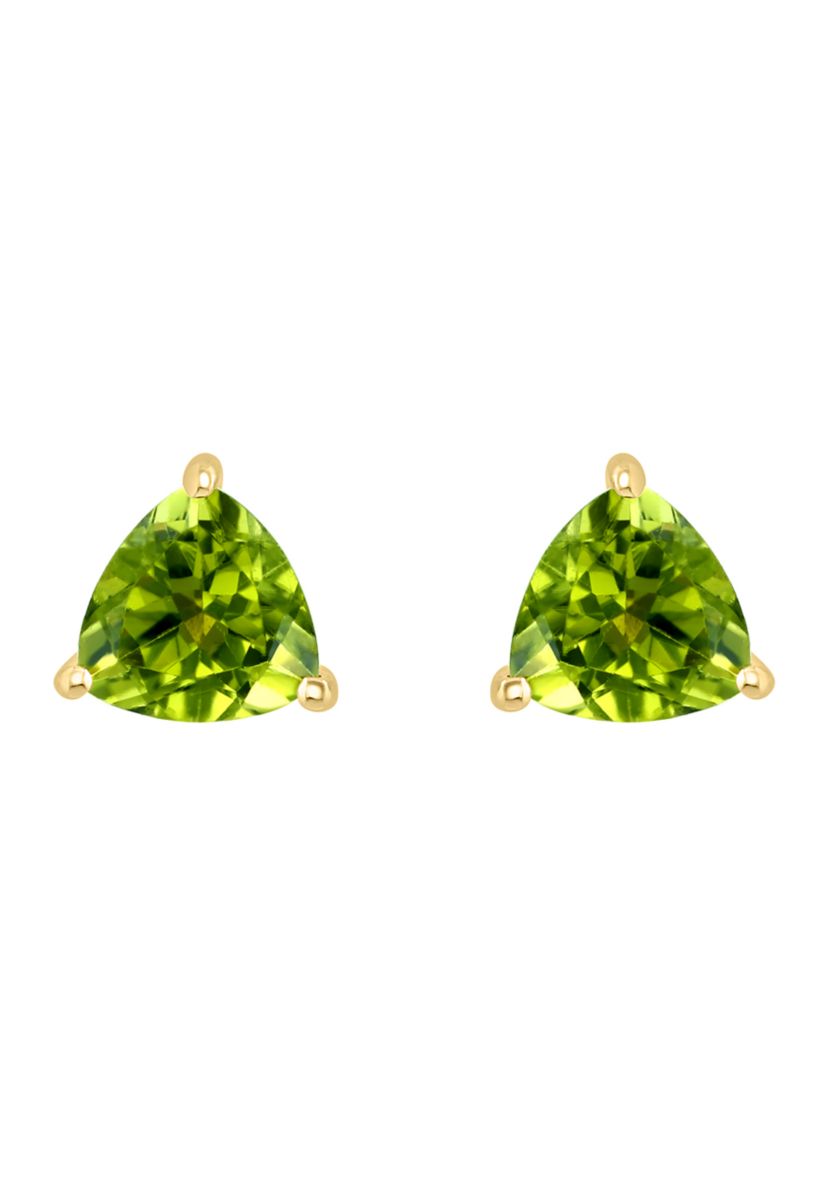 2.5 ct. t.w. Peridot Earrings in 14K Yellow Gold 