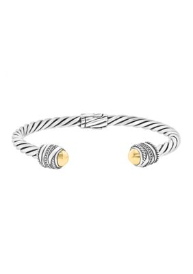 Effy Sterling Silver 18K Yellow Gold Bracelet