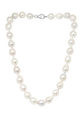 Effy Freshwater Baroque Pearl 18" Strand Necklace
